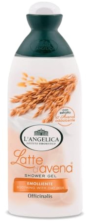Bagno L Angelica Latte Avena, 500 ml [confezione da 4]