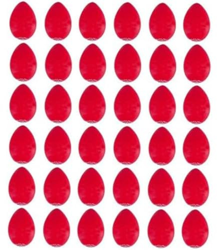 LP Latin Percussion Shaker Egg Shaker Cherry, Set mit 36 Stück LP001-CH