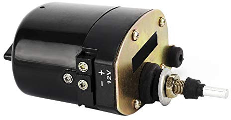 Scheibenwischermotor wischermotor trecker, Aramox 12V Auto Windschutzscheibe Scheibenwischermotor Ersatzkit 12v Passend für Traktor 01287358 7731000001 390506510 Eisen