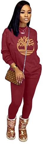 HHRHLKNH Hoodie Damen Mehrfarbiges, Lässiges, Zweiteiliges, Breites Schulteroberteil Für Damen, Lockere Version,Fuchsie,XXL