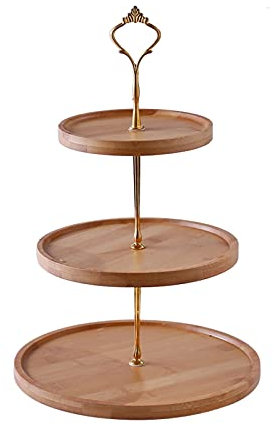 Vassoio Portafrutta Alzata Bianca A 3 Livelli Per Dolci, Alzate Per Torte, Espositore Per Caramelle Alla Frutta Include/Alzata Rotonda A Più Livelli Per Dessert Per Matrimonio Compleanno Festa In