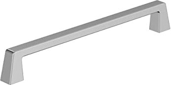 Amerock BP5528226 Schrankgriff, poliertes Chrom, 203 mm, Schrankgriff, Schrankgriff, Schrankgriff, Möbelbeschläge, Blackrock