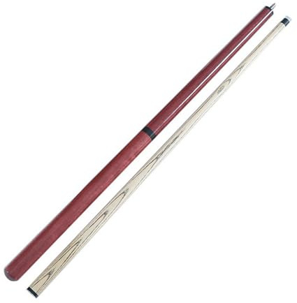 rockible Taco de Billar de Madera, Palo de Billar, Taco de Apertura, Palo de Billar con Punta de 55 y 13,5 Mm, Taco de Salto para Bar, Adultos, Hombres Y