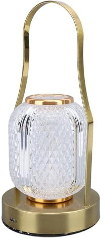 Lanterna da Campeggio a LED, Lanterna Ricaricabile Senza Fili a Batteria da 3600 MAh Dimmerazione Continua Lampada da Tavolo a LED Lampada da Notte Lanterna, Luce da Campeggio