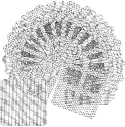 100 Pezzi Filtro Di Scarico Doccia Usa E Getta, Per Doccia E Lavandino, Protezione Per Scarico A Pavimento, 10 X 10 Cm