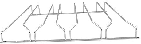 PHENOFICE 1stück Edelstahl Weinglas Rack Praktischer Aufbewahrungsständer Für Rotweingläser Für Küche Und Wohnzimmer Silber
