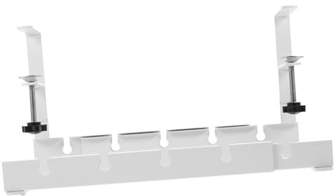 Housoutil Kabelmanagement-rack Schreibtisch Kabel-organizer Für Elektrische Kabel Kabelhalter Mit Ausreichend Platz Für Aufbewahrung Schlichtes Design Und Robuste Struktur