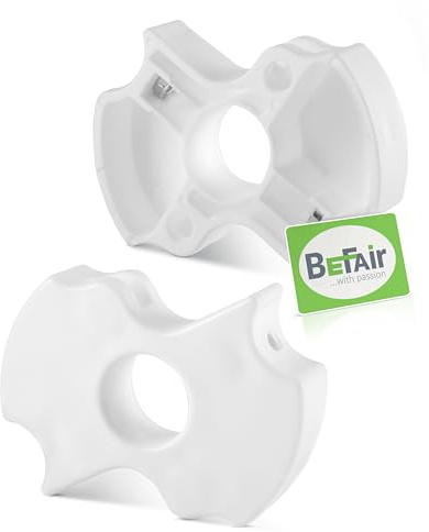 Stehtisch Fuß Zubehör Ersatzteil Scharnier Halter Raster Klemme Plastik Weiss (1, Mittelteil)
