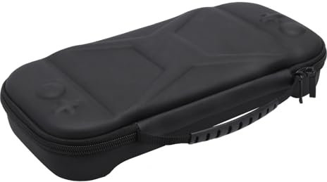 Hzycwgone Hülle für Nintendo Switch 2(2025),Reisen Tragetasche Hartschale Zubehör mit Spielkarten-Slot&Netztasche für Nintendo Switch 2 II 2025 Handheld Spiele Gaming Konsole,Schwarz