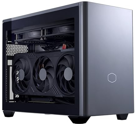 Cooler Master NR2 Pro Mini ITX – AMD RYZEN 7 7800X3D 4.2 GHz (5.0 GHz Turbo) | Gigabyte RX 9070 16GB & B650I AORUS Ultra | 32GB DDR5 6000MHz | 2TB Gen4 M.2 | WiFi | Windows 11 | 280mm AIO Gaming PC