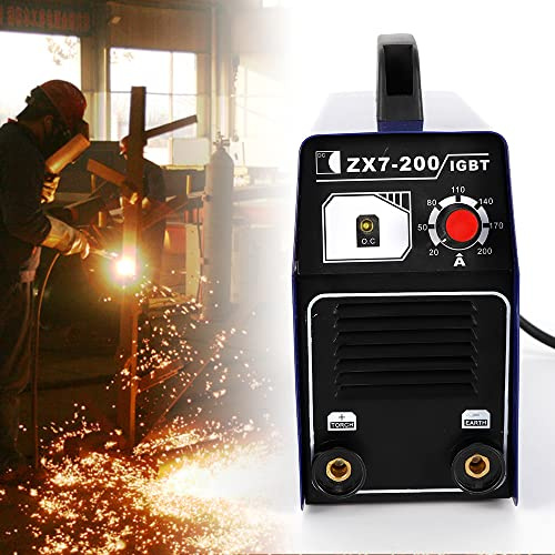 MEELRYD STAHLWERK - Soldadora completa, compacta, ligera, portátil, protección contra sobrecalentamiento, soldadora de electrodos, soldadora doble para la mayoría de los metales ferrosos