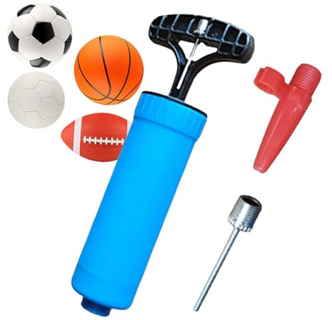 Gonfleur De Ballon De Football | Pompe À Air Portable pour Volley-Ball Et Basket-Ball,Système Gonflage Manuel Ballons Accessoires pour Vacances