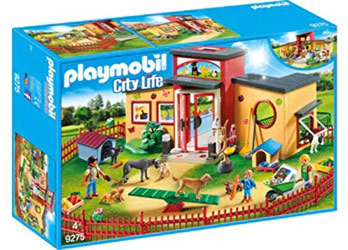 PLAYMOBIL City Life 9275 Tierhotel Pfötchen, Ab 4 Jahren