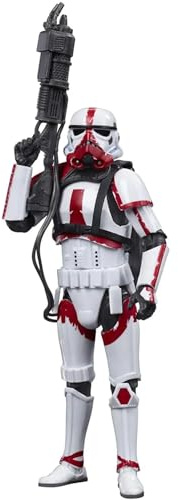 Star Wars The Black Series Incinerator Trooper 15 cm große Action-Figur zu The Mandalorian, Spielzeug für Kinder ab 4 Jahren