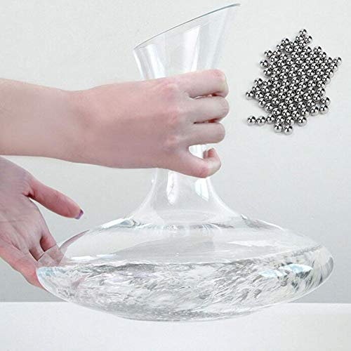 Flaschenreinigungsperlen, Flaschenreiniger, 3mm Edelstahlkugeln für zu Hause