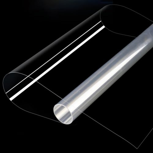 4mil 17.7in x6.5ft Clear Security Window Film Safety Shatterproof Film for Glass Windows Switchable Glass Film for Home Office(Customizable Size)