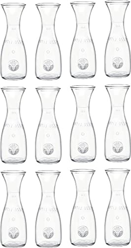 Misura Karaffe 0,25L geeicht - 12 Stück - Weinkaraffe Wasserkaraffe Saftkaraffe