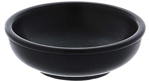 Ciotolina portaincenso Pietra ollare nera 10 cm