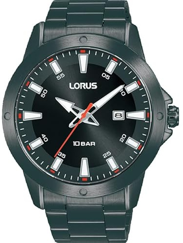 Lorus Gents Stainless Steel Sports 44mm 10ATM Watch RH963PX9