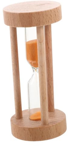 Zerodeko 2pcs Sandglass Timer Clock Wooden Hourglass for Cooking Games Exercise Stylish Home Office Decor Handmade Craftsmanship