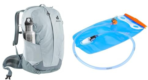 deuter AC Lite 21 SL Damen Wanderrucksack, Tin-shale & Streamer 2.0 Trinksystem