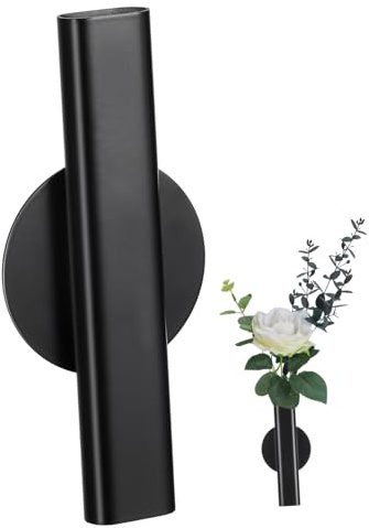INOOMP 2pièces Vase Décoratif Mural Tube pour Fleurs Support Floral Minimaliste pour Décoration Murale pour Maison Et Événements