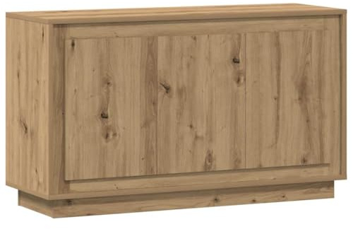 vidaXL Sideboard, Kommode mit Stauraum, Anrichte Schrank für Wohnzimmer, Beistellschrank Mehrzweckschrank, Artisan-Eiche Holzwerkstoff