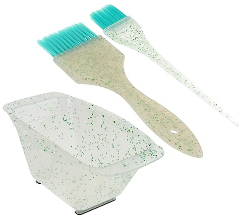 minkissy 1 Ensemble D'Accessoires De Pour Cheveux Sèche-Cheveux Brosse Bol De Coloration Après-Shampoing Bols De Mélange Pour Salon Brosse Pour Sèche-Cheveux Bol De