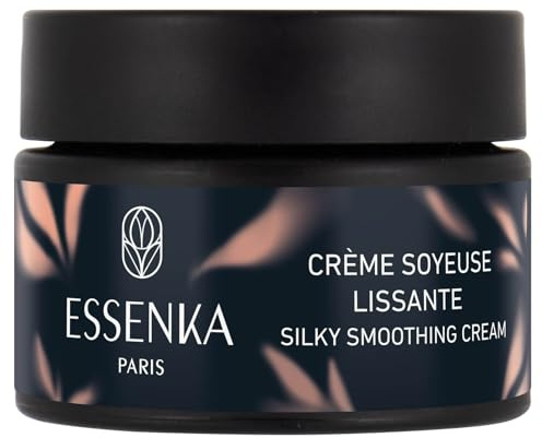Essenka | Crème soyeuse lissante | Crème anti-rides pour le visage | Réduit les rides & améliore la fermeté | 98% d'origine naturelle & 73% d'ingrédients biologiques | Tous types de peaux | 50ml