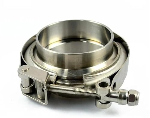 Tubo scarico Morsetto V sgancio rapido in acciaio inossidabile 304 63mm 76mm con flangia maschio-femmina Kit morsetto tubo scarico 2,5 pollici 3 pollici(76mm 3 inch)