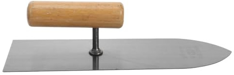 TOVINANNA Truelle à Plâtre Professionnelle avec Manche Bois Renforcé Outil Polyvalent pour Finition et Lissage Confortable pour Construction Intérieure et Rénovation