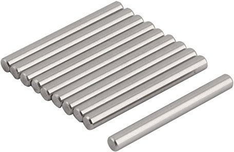 sourcing map Rund Feststoff direkt Hohlsplinte Spannhülse Spannstifte 3mm Dmr 28mm Länge de