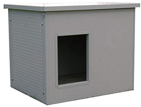 Ferranti - Isolierte Hundehütten mod. Mittlere 96 x 76 cm für mittelgroße Hund