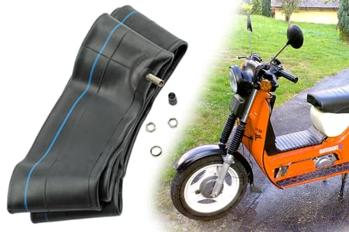 Schlauch 2.75-3.00 x 12 Zoll, 2,75-12 Zoll, 3,00-12, TR4 Ventil gerade, für Simson SR50 SR80 Roller Moped