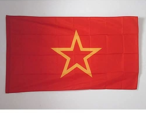 AZ FLAG Bandiera Armata Rossa della URSS 1918-1991 150x90 cm Asola | Uso interno ed esterno bandiera decorativa comunista doppie cuciture e bordi rinforzati con guaina per asta poliestere 100D