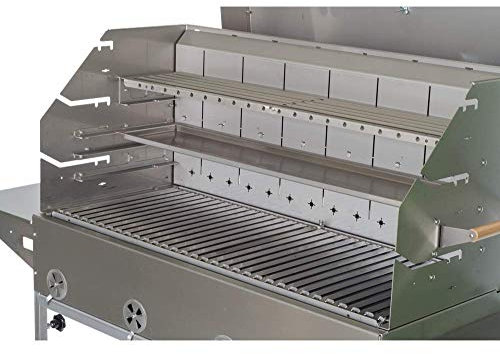 Profi Grill PG 1000 E catering, Gastrogrill Edelstahlgrill Holzkohlegrill Hendlgrill Steckerlfisch Feuerstelle Nirosta V2A