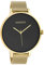 Oozoo Damenuhr mit Edelstahl Milanaiseband und Mandala Zifferblatt Goldfarben/Schwarz 48 MM C10553