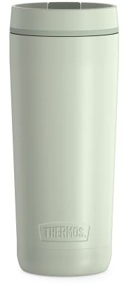THERMOS GUARDIAN MUG Thermobecher 0,50 l, 5 h heiß, matcha green mat | 14 h kalt, Edelstahl-Isolierbecher mit Pulverbeschichtung, spülmaschinenfest, Coffee to Go, einfaches Handling, grün
