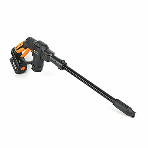 Akku Hochdruckreiniger Mobiler Druckreiniger mit 5m Filterschlauch 12V 130psi 3.0L/Min Sprühabstand: 4~6 Meter
