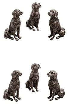 ZHDOKA Pot Feet for Planter Pots 6Pcs Resin Dog Rabbit Tortoise Shaped Decorative Plant Risers for Pots,Cute Animal Shaped Resin Pot Toes Planter Feet,Planter Elevator to Improve Airflow Drainage