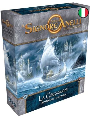Asmodee - Der Herr der Ringe, Das Kartenspiel: La Cercasogni: Erweiterung Kampagne, Ausgabe auf Italienisch