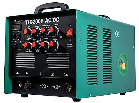 HST TIG WIG Schweißgerät AC DC MMA 200 Ampere auch Alu schweißen Pulse 2/4 Takt HF Zündung