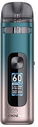 Uwell Crown X, Pod System, E-Zigarette, 1500 mAh, 5,3 ml, Farbe forest dawn