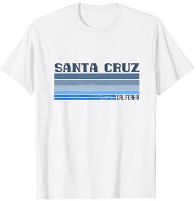 Santa Cruz CA Kalifornien Surfer 70er 80er Jahre - Retro T-Shirt