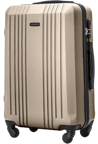 Wings Valise rigide – Grande valise de voyage et trolleys – Valise à roulettes ultra légère avec roulettes – Valise trolley bagage à main – Valise rigide avec serrure – Petit trolley pour avion