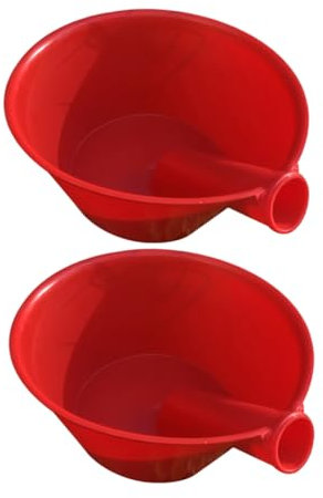 ibasenice Secchio Per Acqua Da Giardino in Plastica Mestolo Per Acqua Multiuso Esterna Allungata Per Annaffiare Piante e Fiori