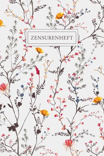 Zensurenheft A5: Zensurenbuch für Lehrer bis zu 25 Klassen