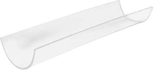Milisten Moule à Roulés pour Gâteaux en Acrylique, Petit Modèle Ø 7,5 Cm, Forme en U pour Pâtisserie Maison, Ustensile de Cuisson Multifonction pour Desserts Roulés, Outil Compact Cuisine