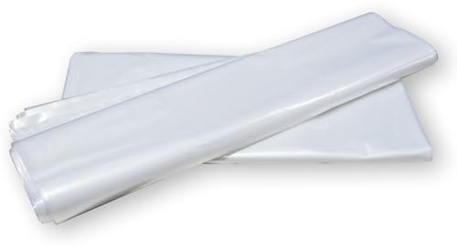 5 Stück PE-Großraumsack 1000 Liter | Seitenfaltensack 1300x2300mm (BxL) | Stärke: 80µm | nutzbar als Entsorgungssack oder Schutzfolie | praktisch, robust, extra stark | aus recyceltem Altplastik