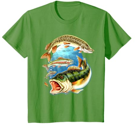 Lustige Fischer Designs & Angler Geschenke - T-Shirt - Schwarz - S - Kurzarm - Unisex-Erwachsene - Angler - Geburtstag